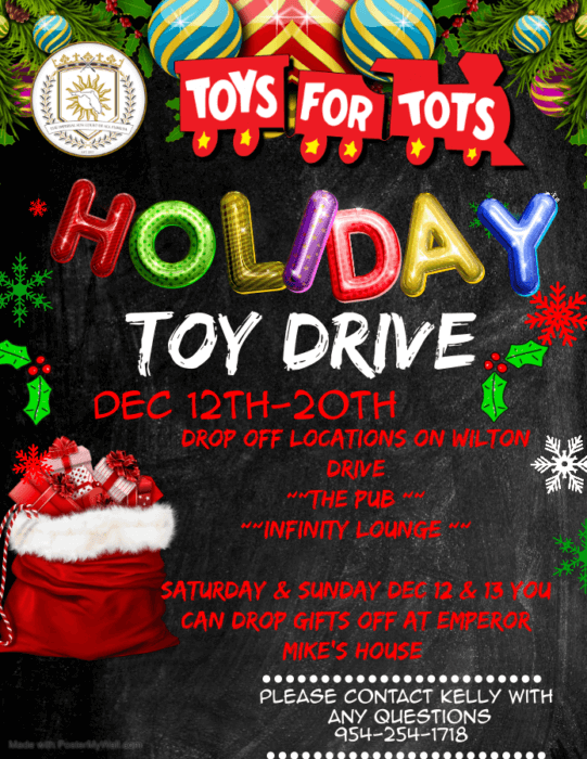 December Special: Toys for Tots - Imperial Sun Court Of All Florida
